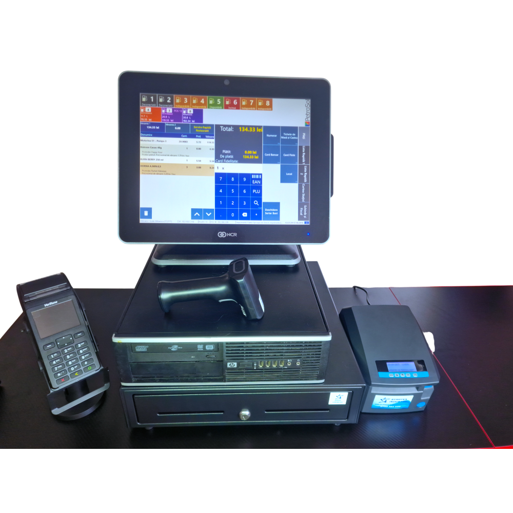 Pachet Soft Gestiune, cu cantar compatibil si monitor secundar