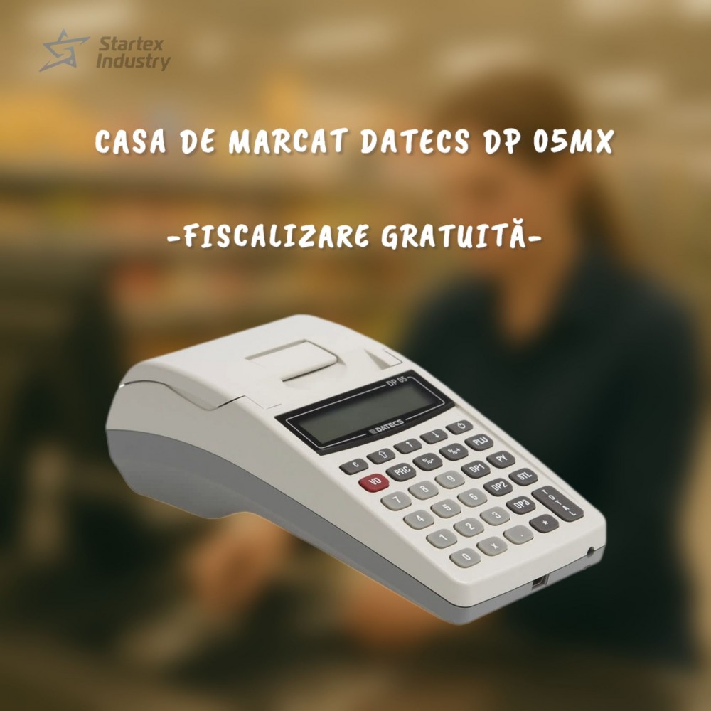 Casa de marcat Datecs DP 05MX, Uber si Bolt sau ambulant
