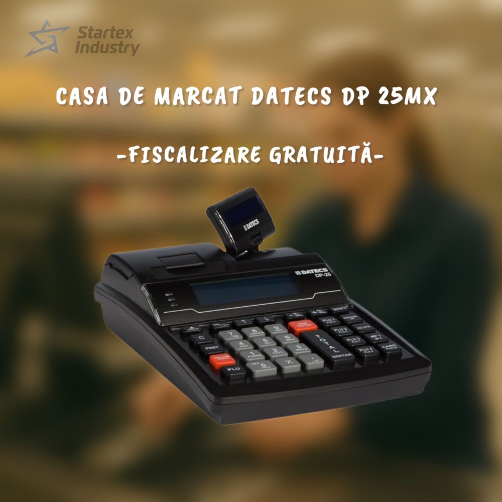 Casa de marcat Datecs Dp25 MX- negru