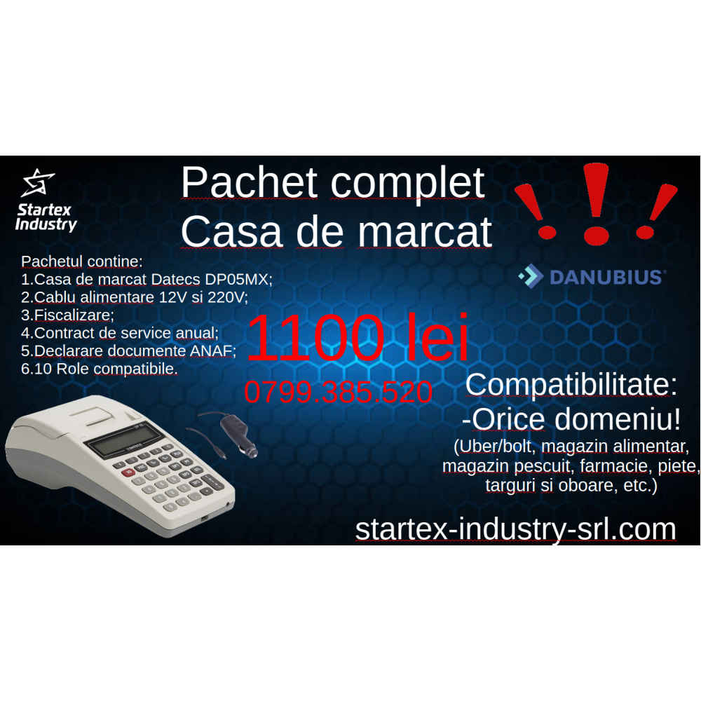 Pachet complet Casa de marcat