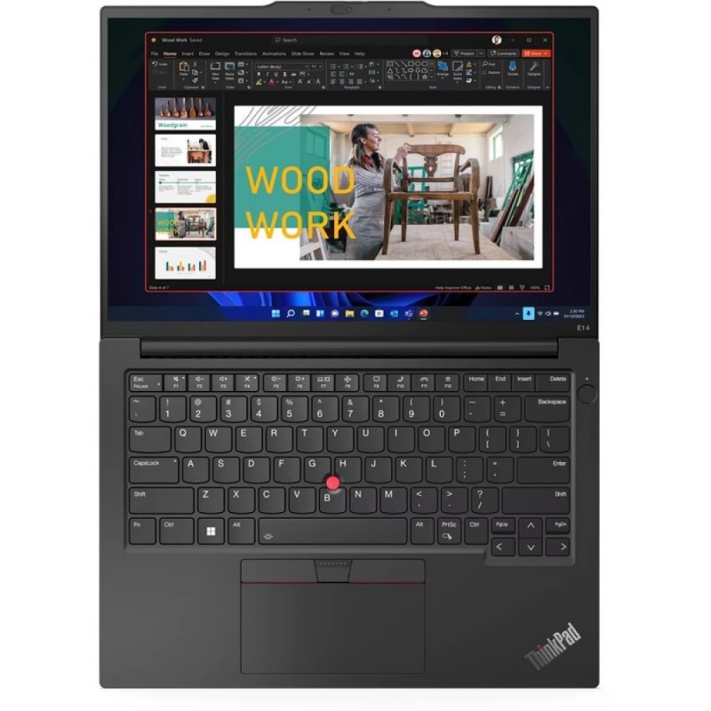 Laptop Lenovo E14, Procesor Intel Core ultra 7-155H, 16GB RAM DDR4, SSD 512GB, Display 14" Full HD - Produs refurbished Laptop Lenovo E14, Procesor Intel Core ultra 7-155H, 16GB RAM DDR4, SSD 512GB, Display 14" Full HD - Produs refurbished